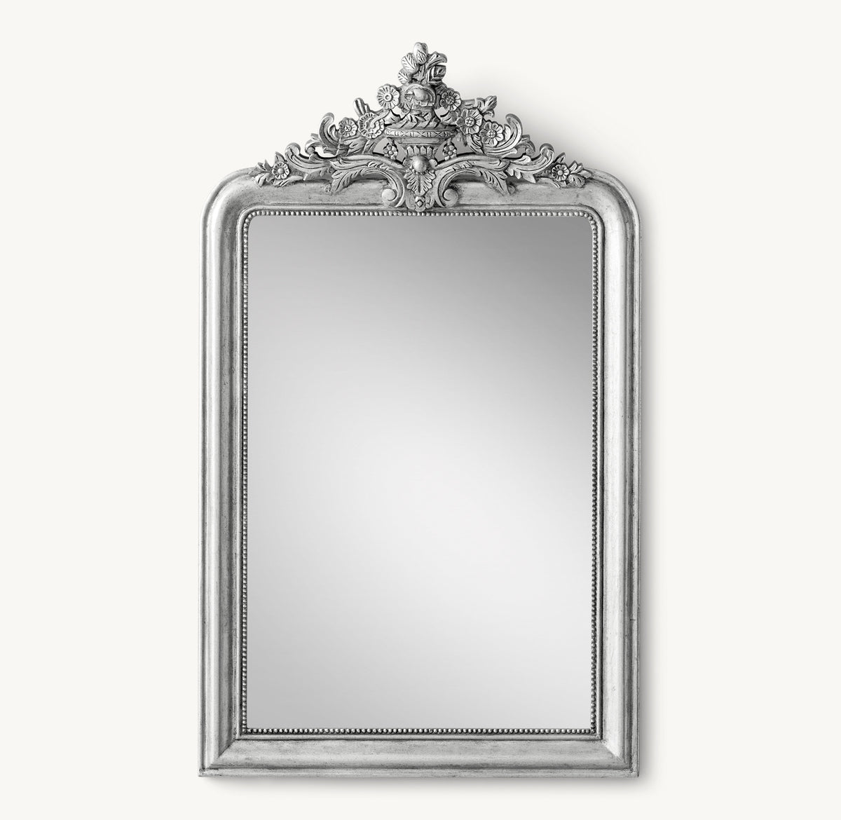 Louis Philippe Gilt Mirror – Silver Gilt