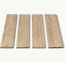 Haven Trestle Round Dining Table – wood detail