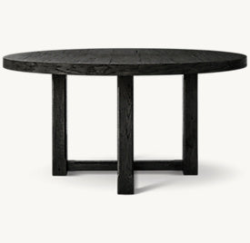 Cavell Round Dining Table – front view