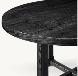 Cavell Round Dining Table – top view