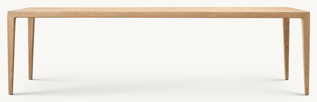 Galen Oak Rectangular Dining Table — Light Oak