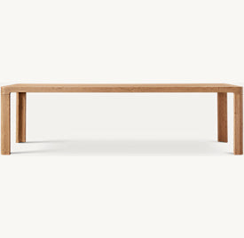 Tristan Rectangular Dining Table – front view
