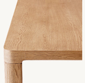 Tristan Rectangular Dining Table – top view
