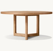 Tristan Round Dining Table – front view