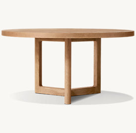 Tristan Round Dining Table – front view