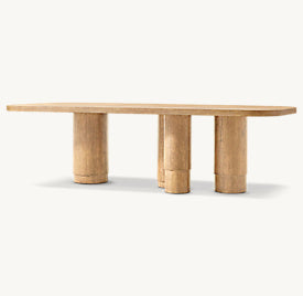 Troven Oak Rectangular Dining Table