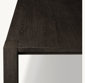 Montera Coast Rectangular Dining Table — Top view