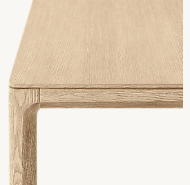 Pavia Rectangular Dining Table – top view