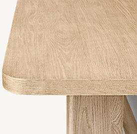 Brenna Rectangular Extension Dining Table – top view