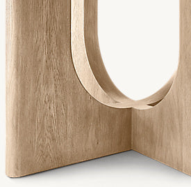 Brenna Round Dining Table – detail view
