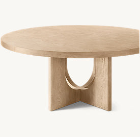 Brenna Round Dining Table – top view
