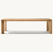 Arlo Rectangular Dining Table – front view