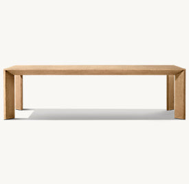 Arlo Rectangular Dining Table – front view