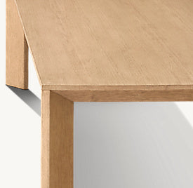 Arlo Rectangular Dining Table – top view