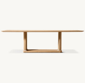 Bastian Rectangular Dining Table – front view