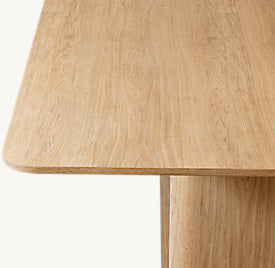 Bastian Rectangular Dining Table – top view