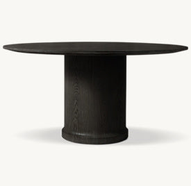 Bastian Round Dining Table – front view