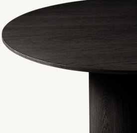 Bastian Round Dining Table – top view