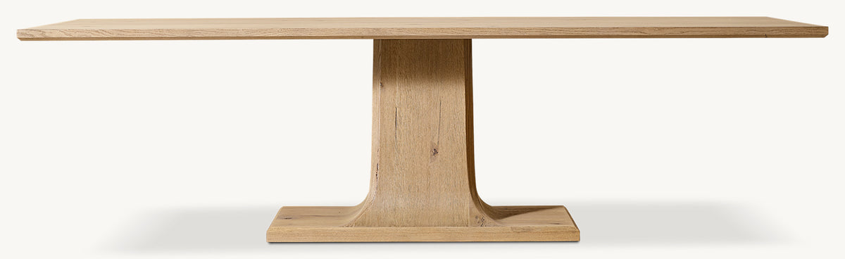 Evelin Rectangular Dining Table — Greige Oak