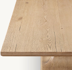 Evelin Rectangular Dining Table — Top view