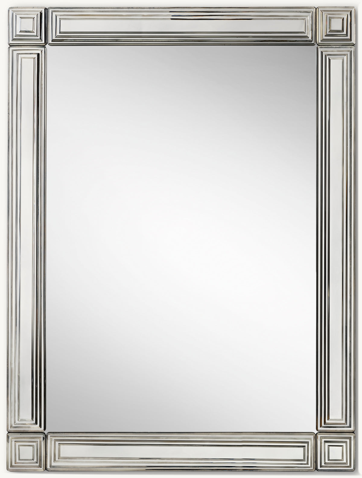 Stepped Glass Mirror – Smoke