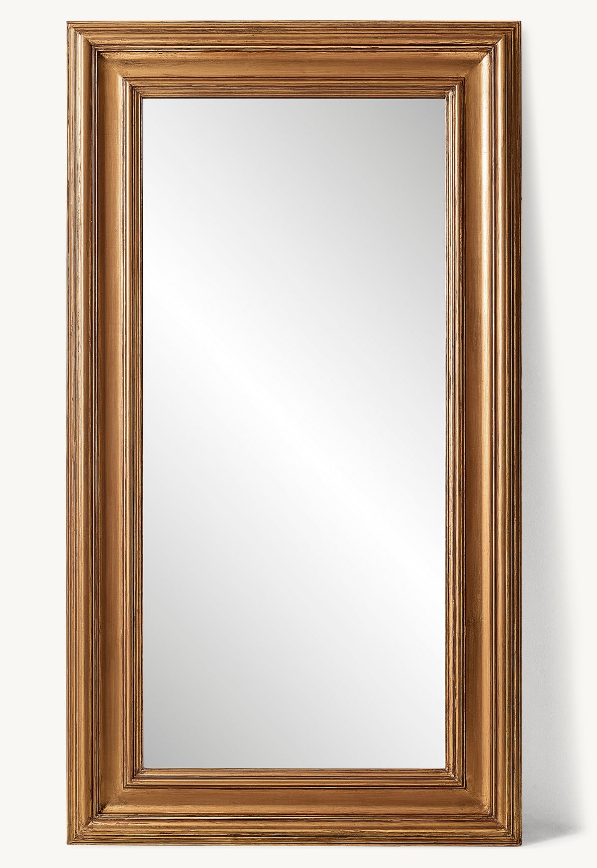 Brussels Leaner Mirror – Gold Gilt