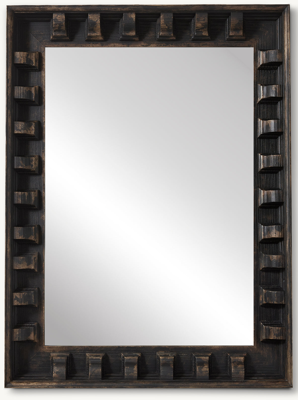 Devon Mirror – Chipped Black