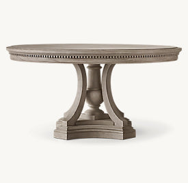 Jameson Round Dining Table – angled view