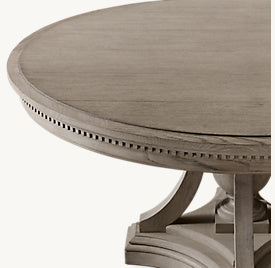 Jameson Round Dining Table – top view