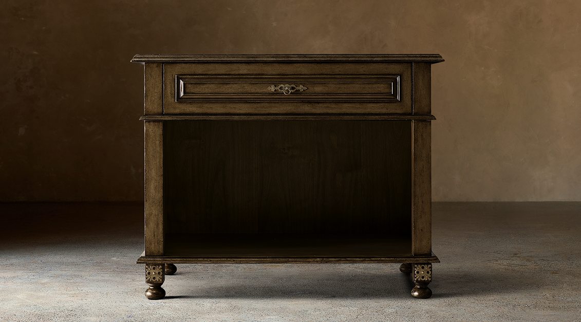 Paloma Open Nightstand – Tobacco