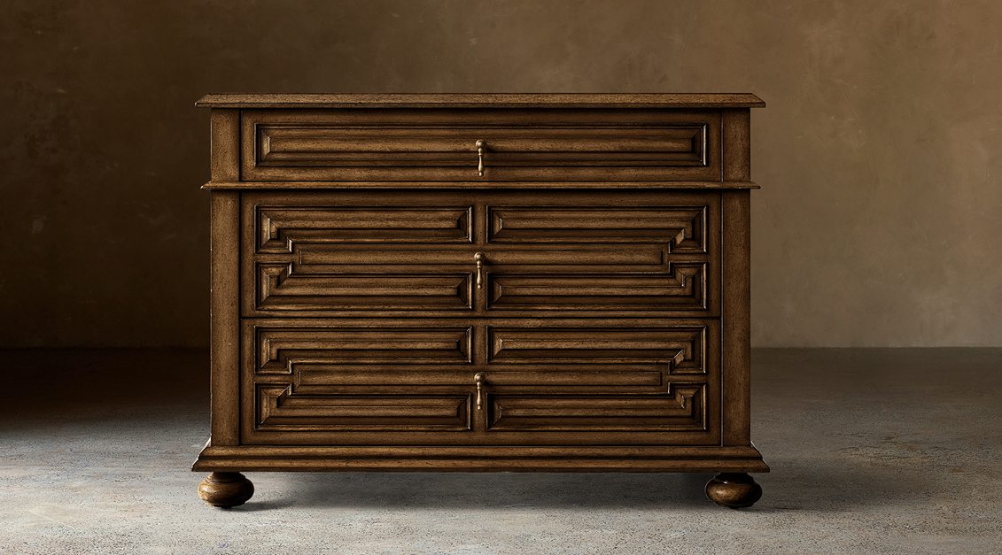 Barrosa Closed Nightstand – Tobacco