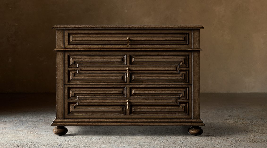 Barrosa Closed Nightstand – Smoke