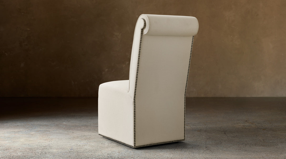 Vendôme Fabric Dining Side Chair — General view