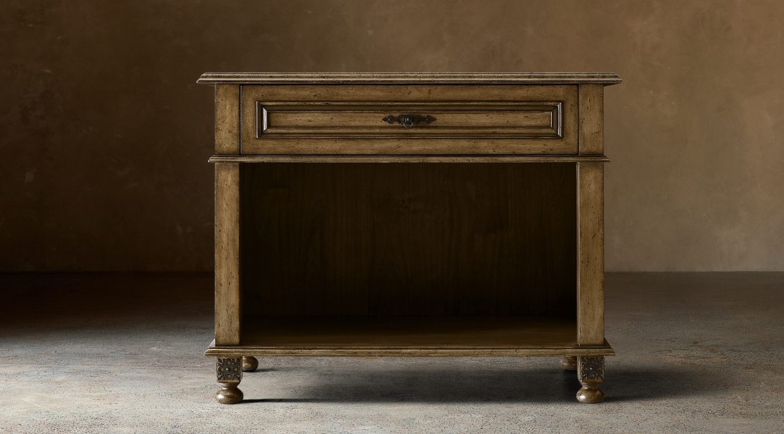 Paloma Open Nightstand – Cognac