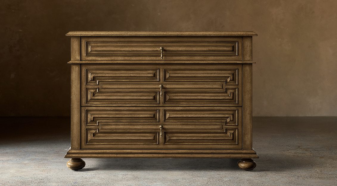 Barrosa Closed Nightstand – Cognac