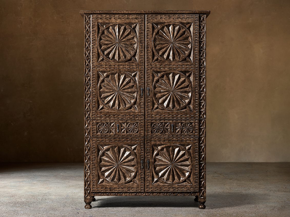 Valencia Bar Cabinet — Smoke