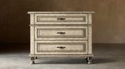 Paloma Closed Nightstand – Bone
