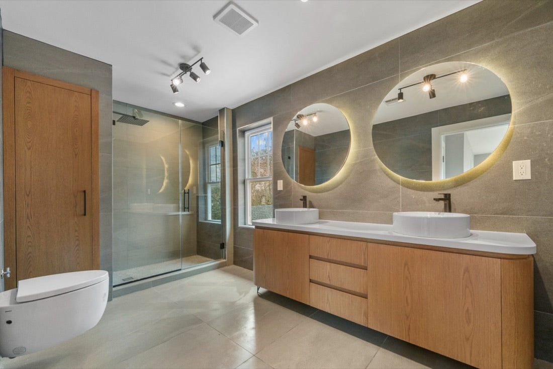 Bathroom, private house — Verona, New Jersey